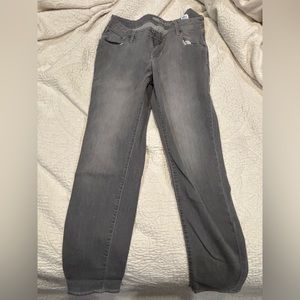 Old Navy Rockstar faded grey skinny jeans. Size:12